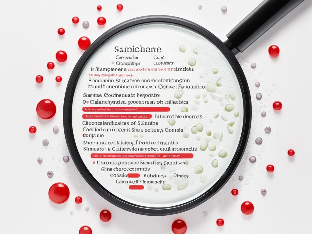 Pore Clogging Ingredients checker